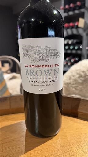 Bordeaux Pessac-Léognan Brown La Pommeraie 2017