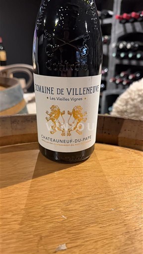 Vale do Ródano Châteauneuf-du-Pape Domaine Villeneuve Les Vieilles Vignes 2019