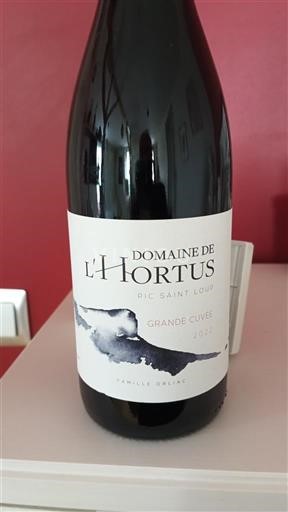Languedoque Pic-saint-loup Domaine L'Hortus Grande 2022
