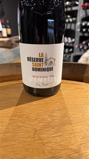 Rhône Valley Vacqueyras La Réserve Saint Dominique 2020