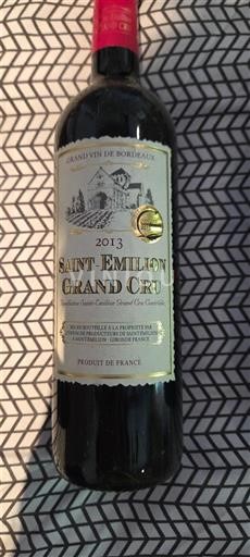 Bordeaux Saint-Émilion Grand Cru Vente à la propriété 2013