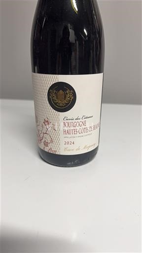 Bourgogne Hautes Côtes de beaune Cave de Mazenay des Coteaux 2024