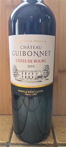 Bordeaux Côtes de Bourg Château Guibonnet 2019