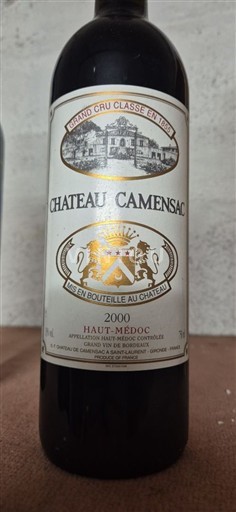 Bordeaux Haut-Médoc Grand Cru Château Camensac 2000