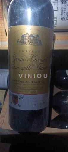 Bordeaux Saint-Émilion Grand Cru Château Grand Barrail Lamarzelle Figeac 2000