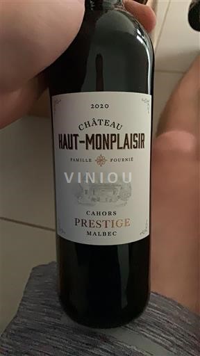 Sud-Ouest Cahors Château Haut Monplaisir Prestige 2020
