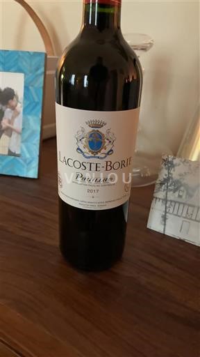 Bordeaux Pauillac Lacoste-Borie Pauillac 2017