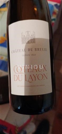 Loire-dalen Coteaux-du-layon Château Breuil Ikke årgangsbestemt