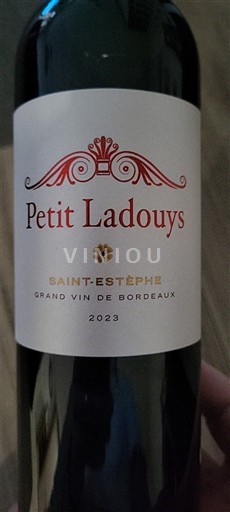 Bordéus Saint-Estèphe Château Ladouys Petit Ladouys 2023