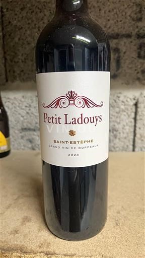 Bordéus Saint-Estèphe Château Ladouys Petit Ladouys 2023