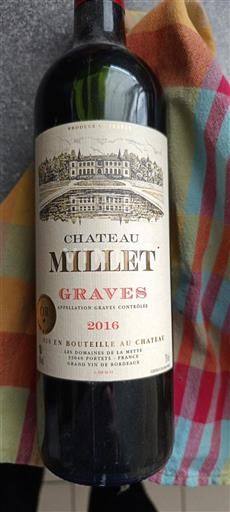 Burdeos Graves Château Millet 2016
