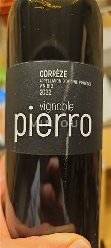 Tây Nam Corrèze Vignoble Pierro 2022