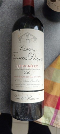 Bordeaux Listrac-Médoc Château Fourcas Dupré Réservée 2002