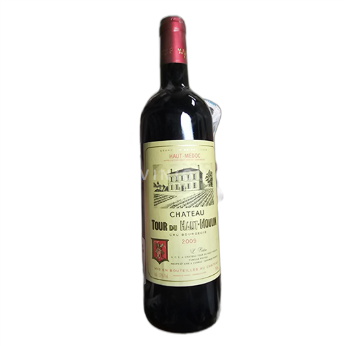 Bordeaux Haut-Médoc Chateau Tour du Haut-Moulin 2009