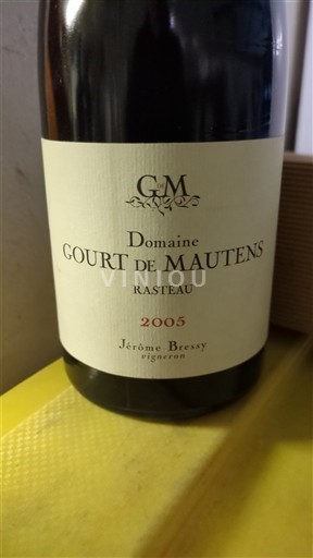 Rhône Valley Rasteau Domaine Gourt de Mautens 2005