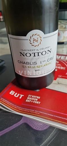 Borgogna Chablis Premier Cru Notton Les Beauregards 2021