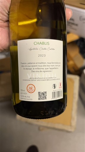 Bourgogne Chablis Domaine Félix 2023