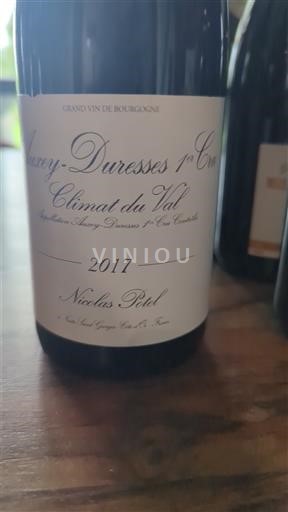 Burgundsko Auxey-Duresses Premier Cru Nicolas Potel Climat du Val 2017