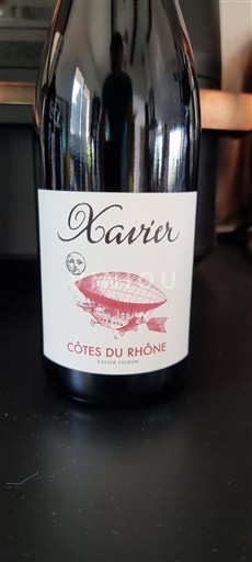 Vin Rouge sec Xavier 2022 France Vallée du Rhône Côtes-du-rhône AOC