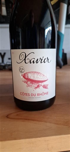Rhônen laakso Côtes-du-rhône Xavier 2022