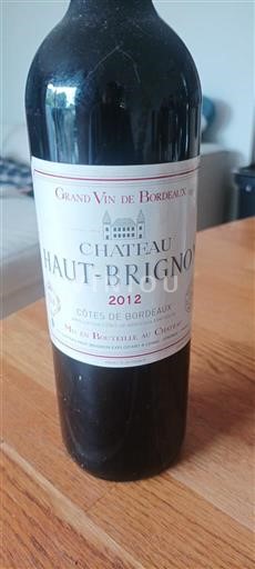 Bordeaux Côtes-de-Bordeaux Château Haut-Brignol 2012