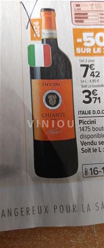 Toscane Chianti Piccini Non Millésimé