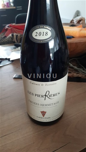 Valle del Rodano Crozes-Hermitage Cave Tain Les Pierrières 2018