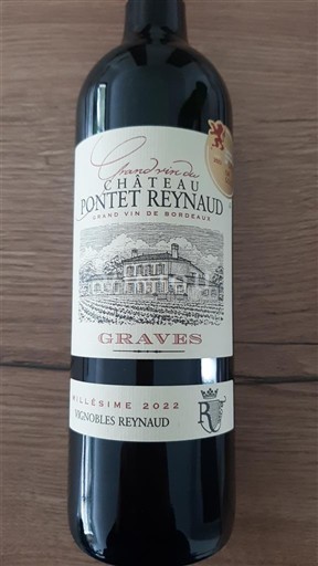 Bordeaux Graves Château Pontet Reynaud 2022