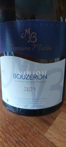 Borgogna Bouzeron Domaine Mazille 2023