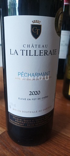 Southwest Pécharmant Château La Tillerai 2020