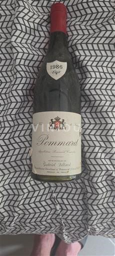 Burgundsko Pommard Premier Cru Gabriel Billard 1986