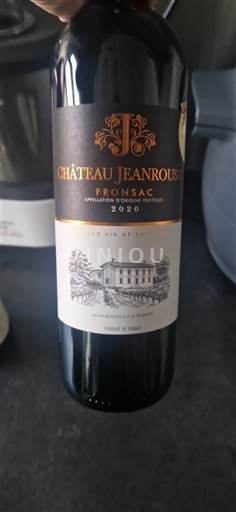 Bordeaux Fronsac Château Jeanrousse 2020