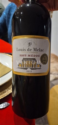 Bordeaux Haut-Médoc Louis de Melac 2015