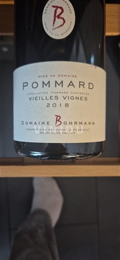 Burgundsko Pommard Domaine Bohrmann Vieilles Vignes 2018