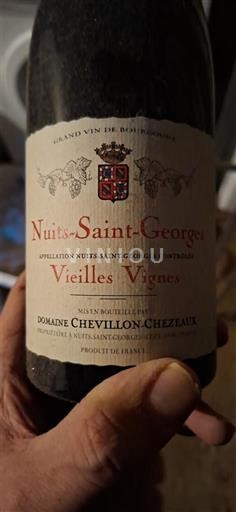 Bourgogne Nuits-saint-georges Domaine Chevillon-Chezeaux Vieilles Vignes Không niên vụ