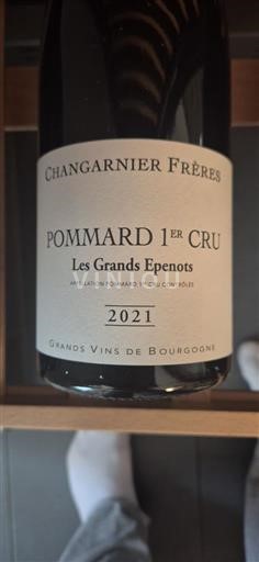 Burgundsko Pommard Premier Cru Changarnier Frères Les Grands Epenots 2021