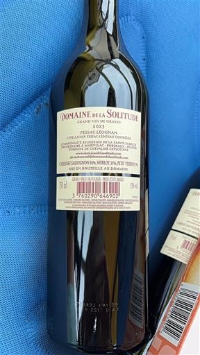 Bordeaux Pessac-Léognan Domaine La Solitude 2023
