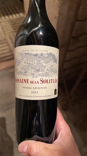 Bordeaux Pessac-Léognan Domaine La Solitude 2023
