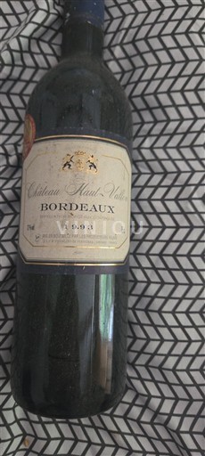 Bordeaux Château Haut-Valot 1993