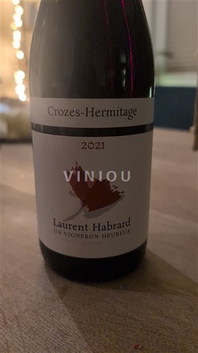 Rhônetal Crozes-Hermitage Laurent Habrard 2021