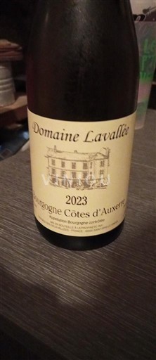 Bourgondië Bourgogne Côtes d'Auxerre Domaine Lavallée 2023