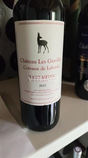 Bordeaux Haut-Médoc Château Les Gravilles Coteaux de Laborde 2021