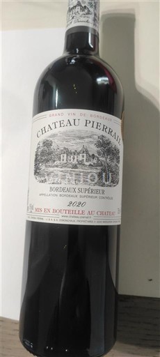 Bordeaux Bordeaux superiore Château Pierrail 2020