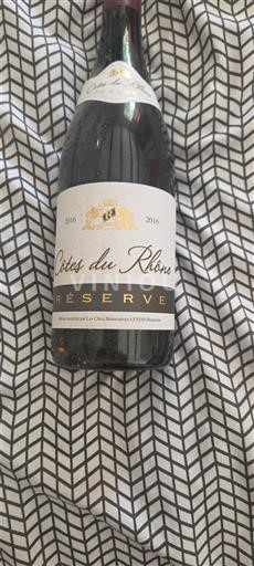 Vale do Ródano Côtes-do-Ródano Les Caves Réserve 2016