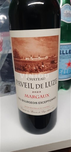 Bordeaux Margaux Château Paveil de Luze 2023