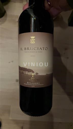 Toscana Bolgheri Tenuta Guado al Tasso Il Bruciato 2022