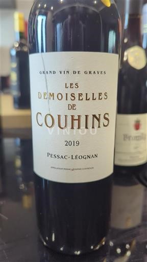 Bordeaux Pessac-Léognan Couhins Les Demoiselles de Couhins 2019