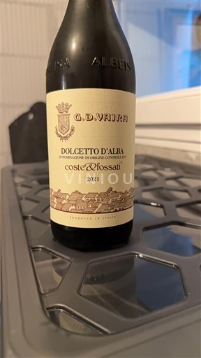 Piedmont Wines Dolcetto d'Alba G.D. Vajra Coste & Fossati 2021