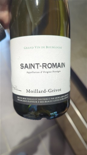 Burgundsko Saint-Romain Moillard-Grivot 2019
