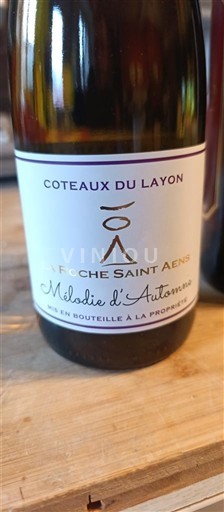 Údolí Loiry Coteaux-du-Layon A. Foche Saint Aens Mélodie d'Automne 2024